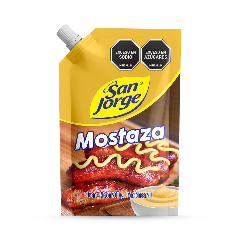 Salsa Mostaza  San Jorge x 200gr