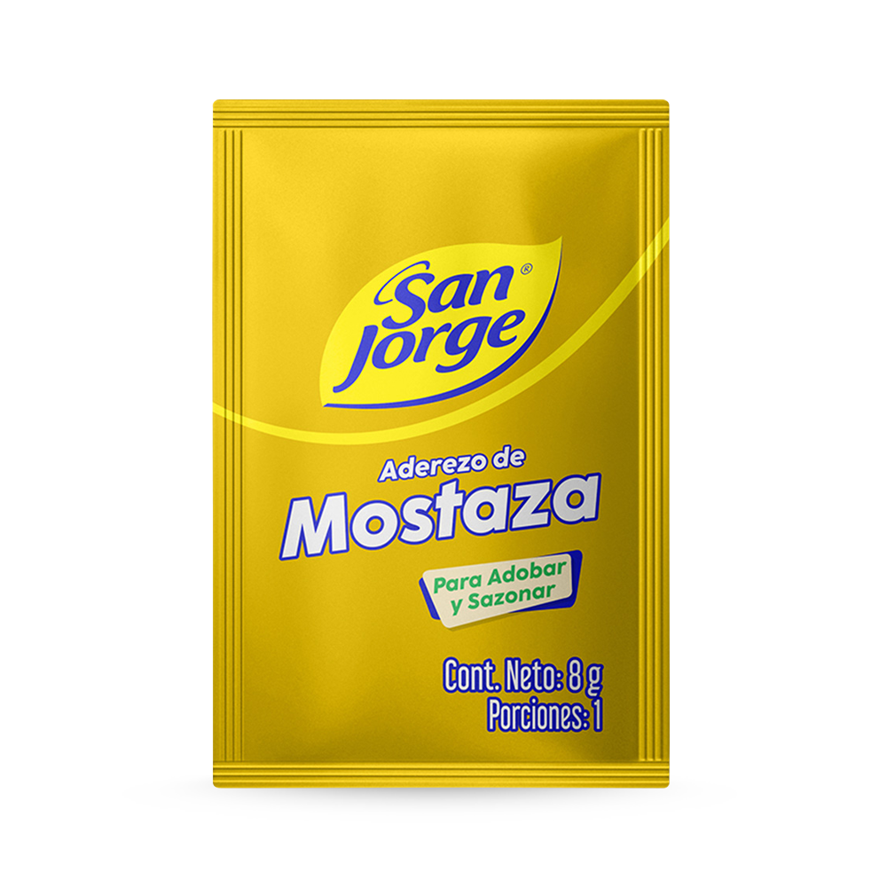 Aderezo de Mostaza San Jorge sachet x 8gr