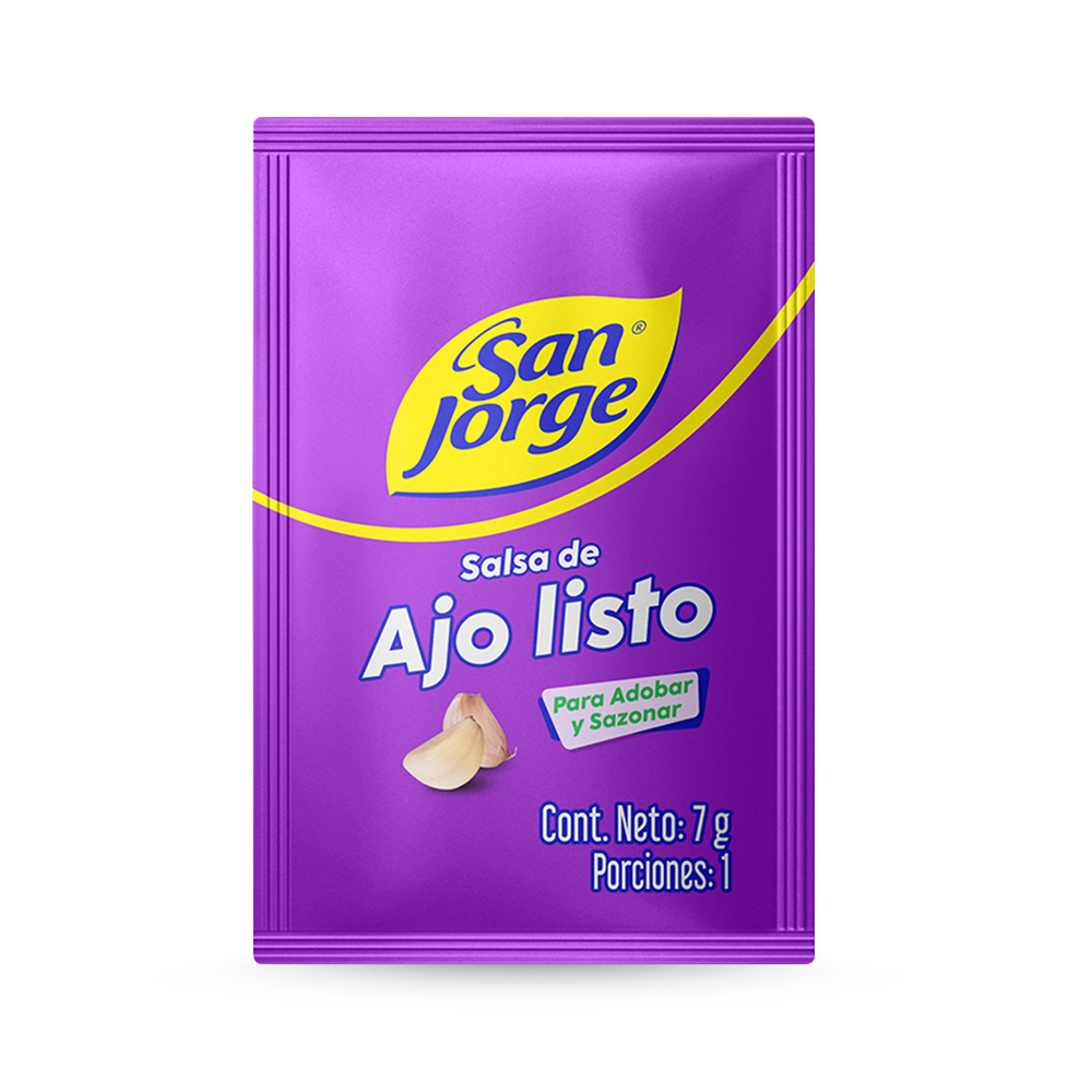 Salsa de Ajo San Jorge sachet  x 7gr