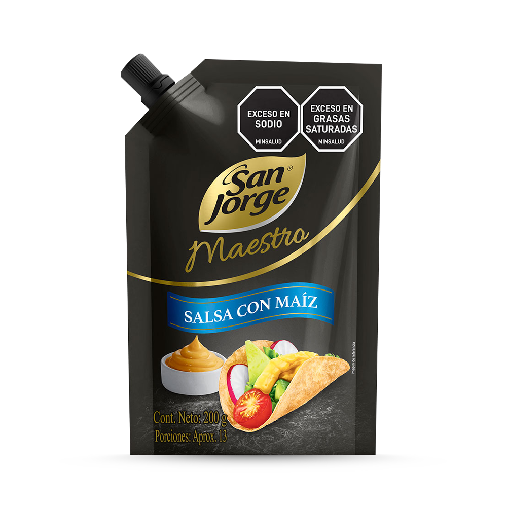 Salsa con Maíz San Jorge Maestro x 200gr