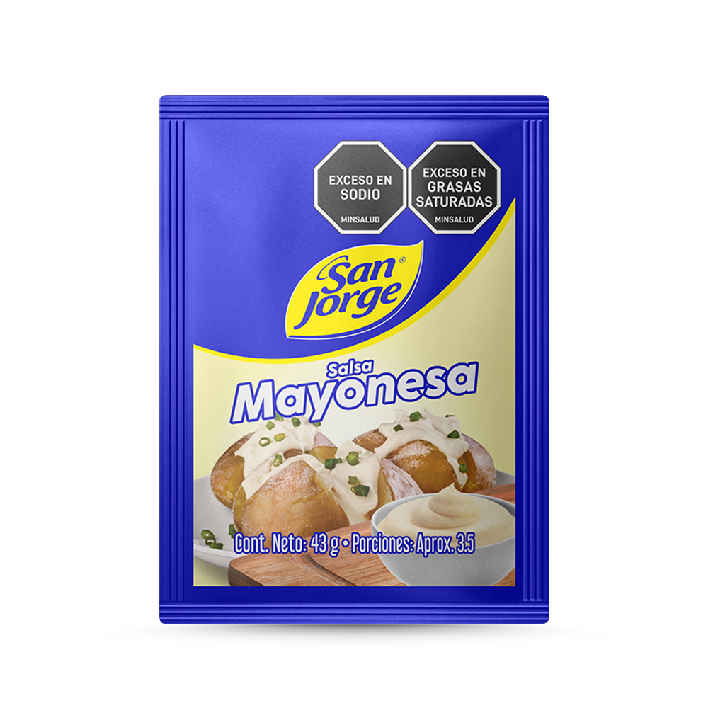 Salsa Mayonesa San Jorge Sachet x 43gr