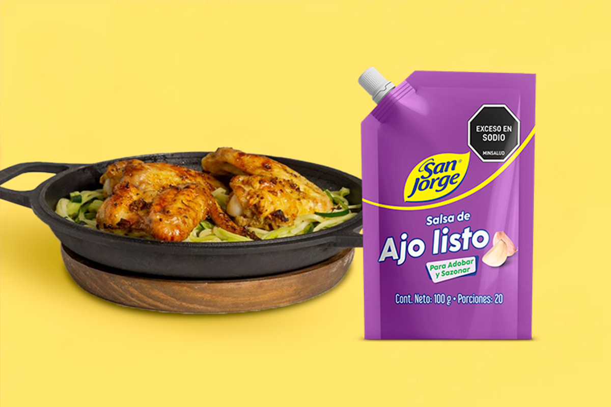 Pollo al ajillo