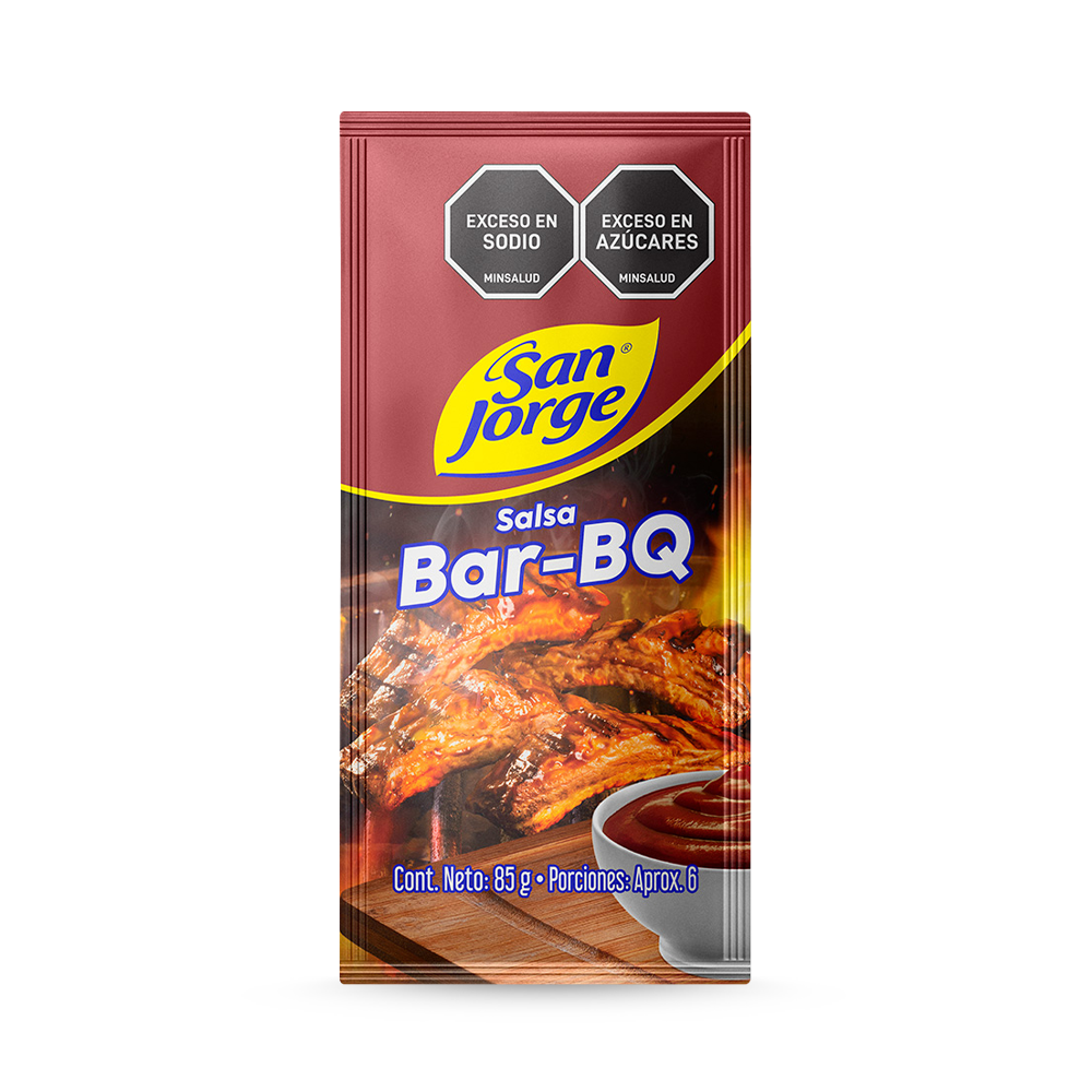 Salsa BBQ San Jorge Sachet x 85gr