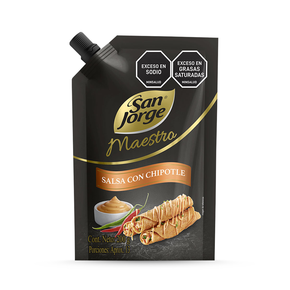 Salsa con Chipotle San Jorge Maestro x 200gr