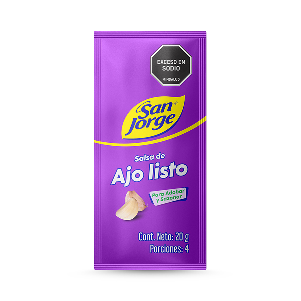 Salsa de Ajo San Jorge sachet x 20gr