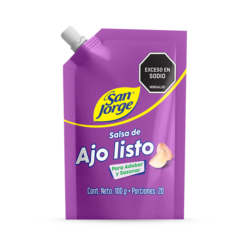 Salsa de Ajo San Jorge Doypack  x100gr