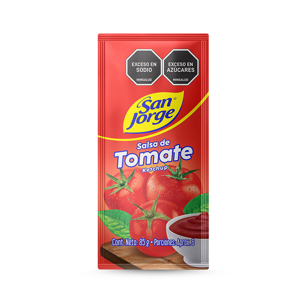 Salsa de Tomate San Jorge sachet x 85gr