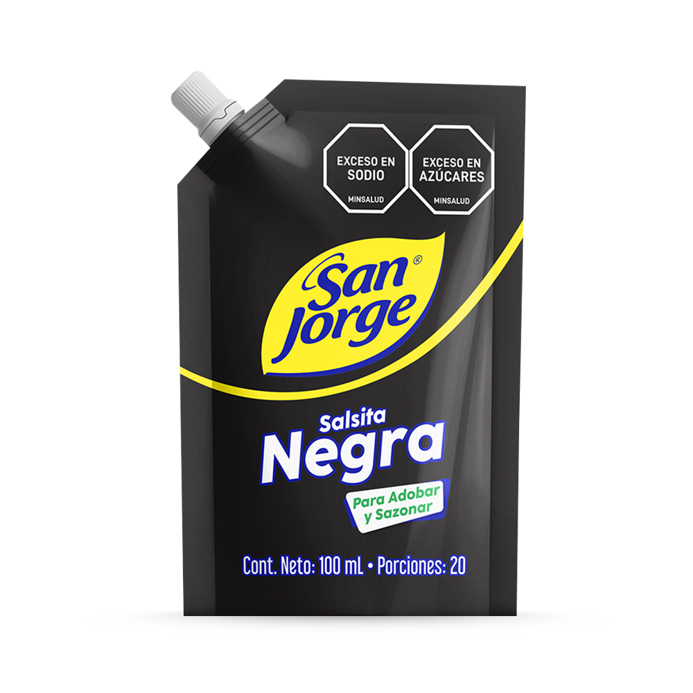 Salsita Negra San Jorge Doypack x 100ml