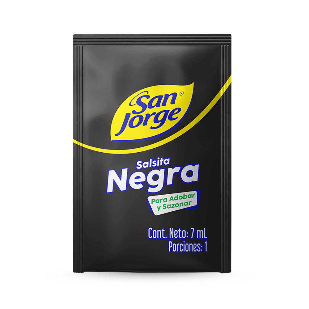 Salsita Negra San Jorge sachet  x 7ml