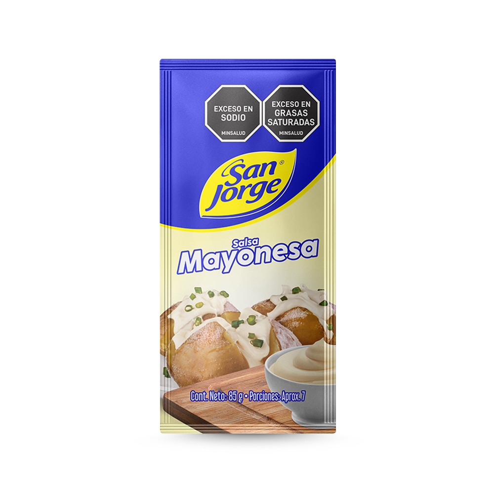 Salsa Mayonesa San Jorge Sachet x 85gr