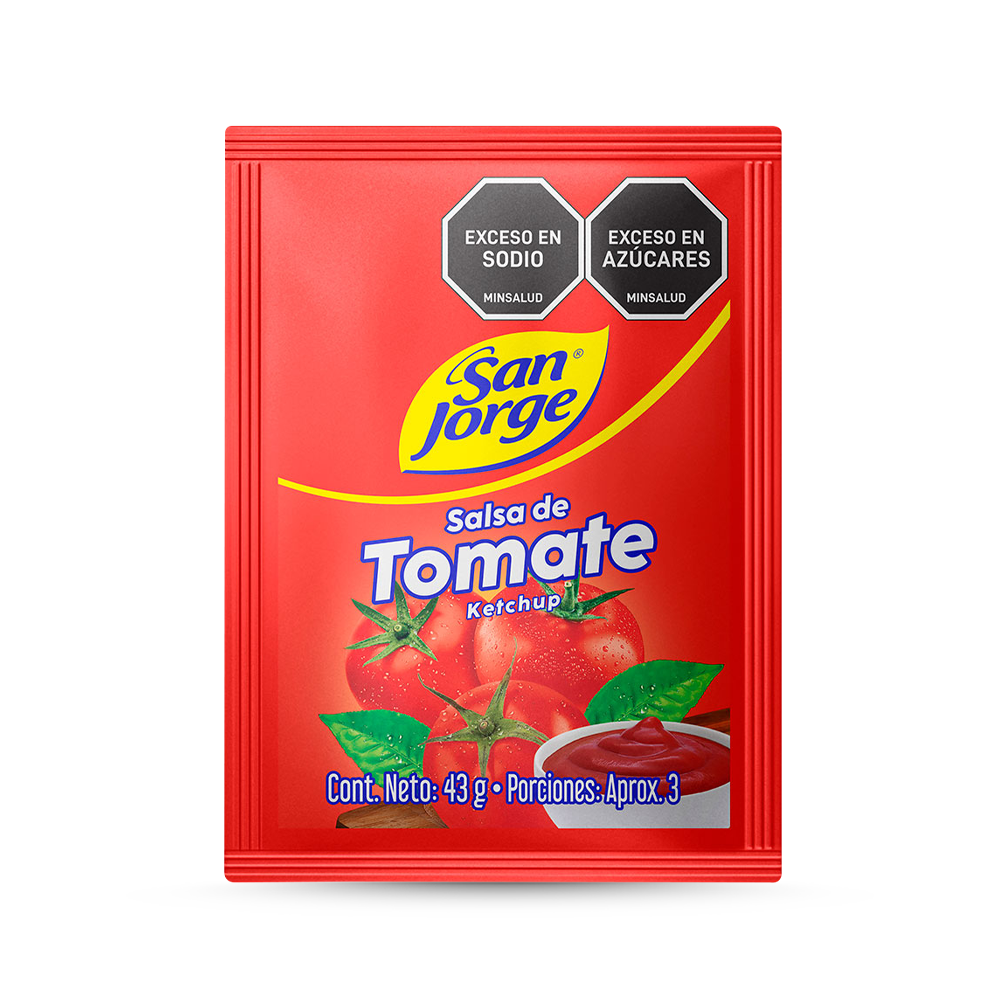 Salsa de Tomate San Jorge sachet x 43gr