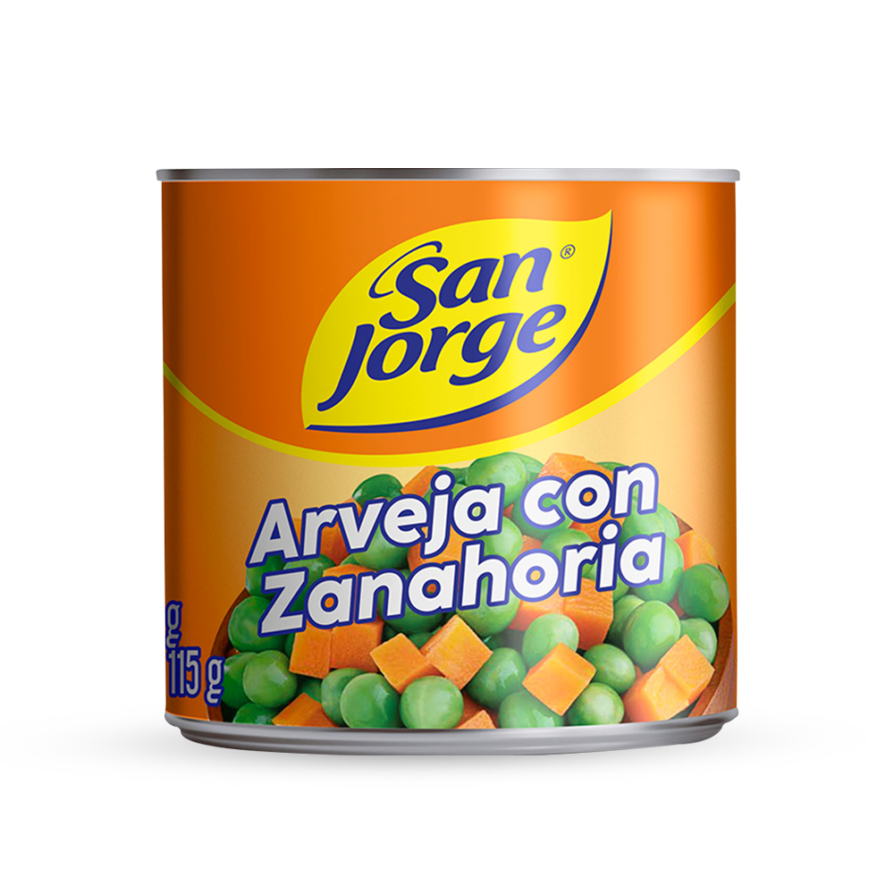 Arveja Zanahoria San Jorge® x 180 g