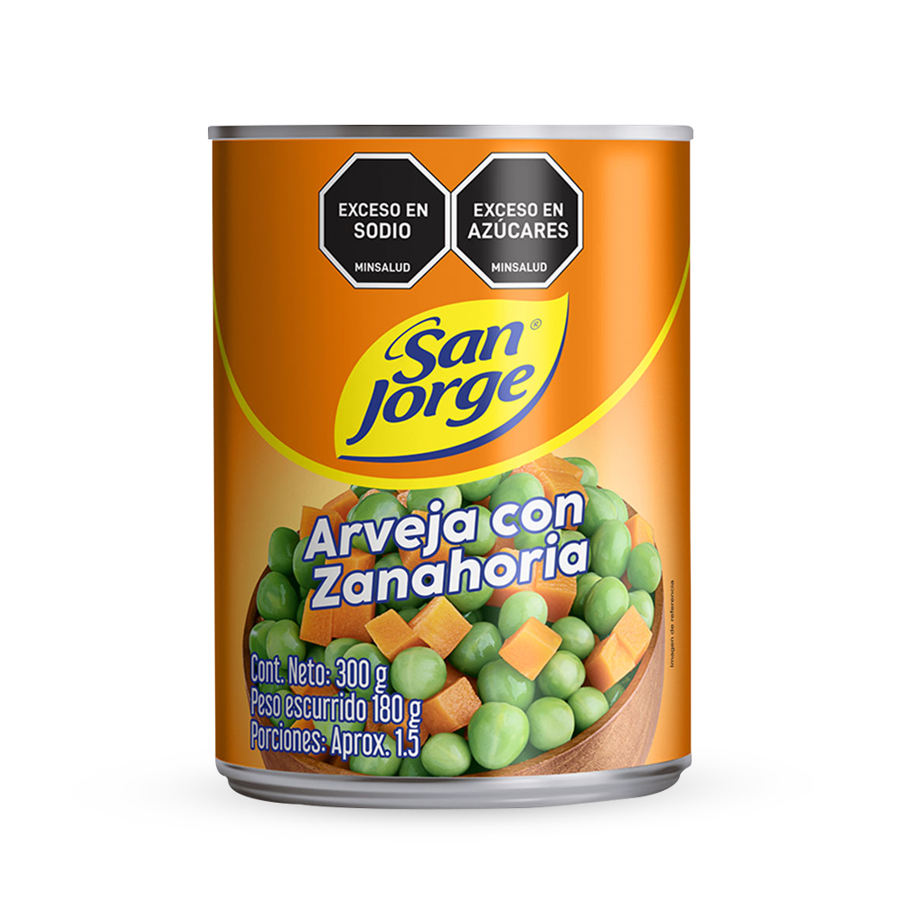 Arveja Zanahoria San Jorge® x 300 g