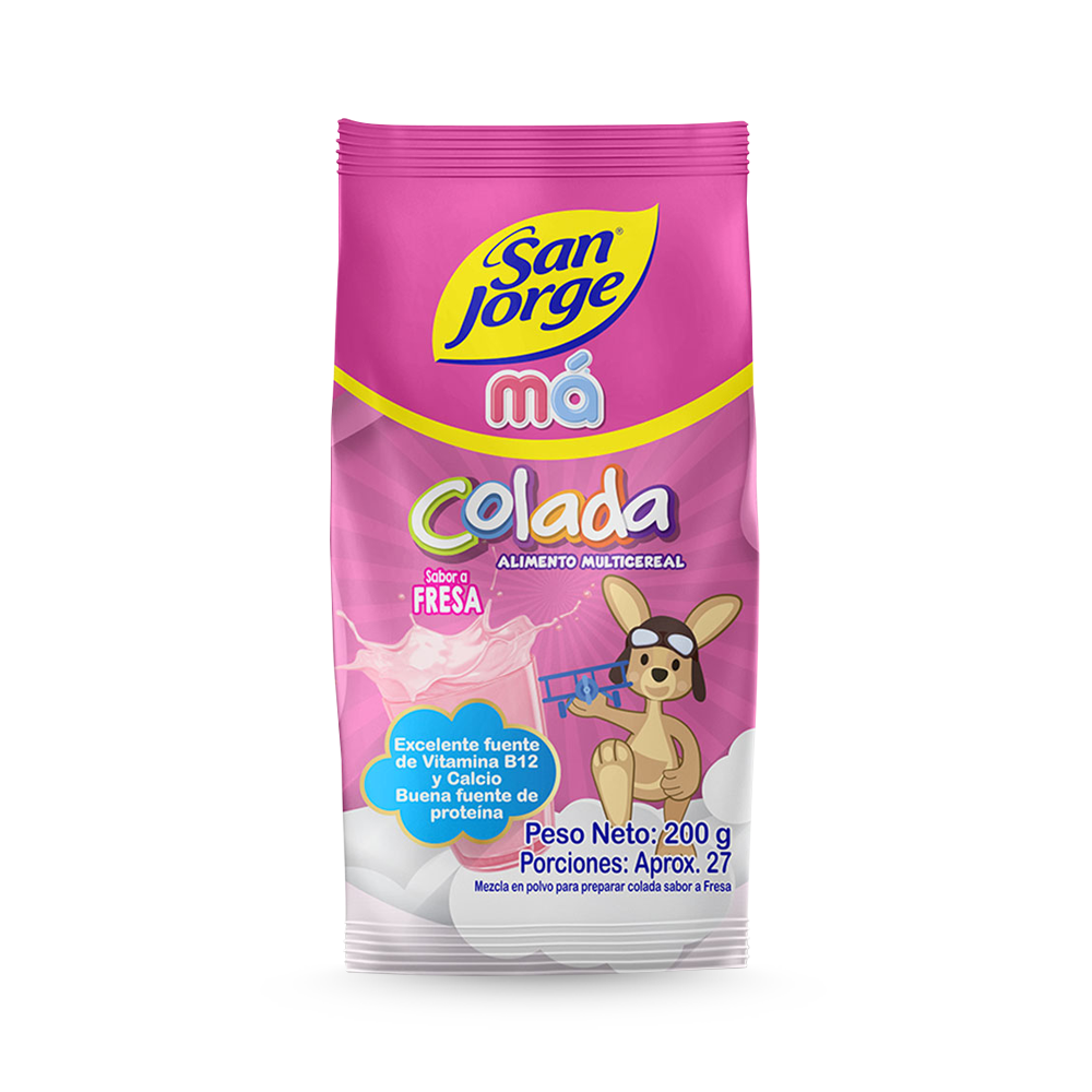 Colada Fresa San Jorge® Má x 200 g