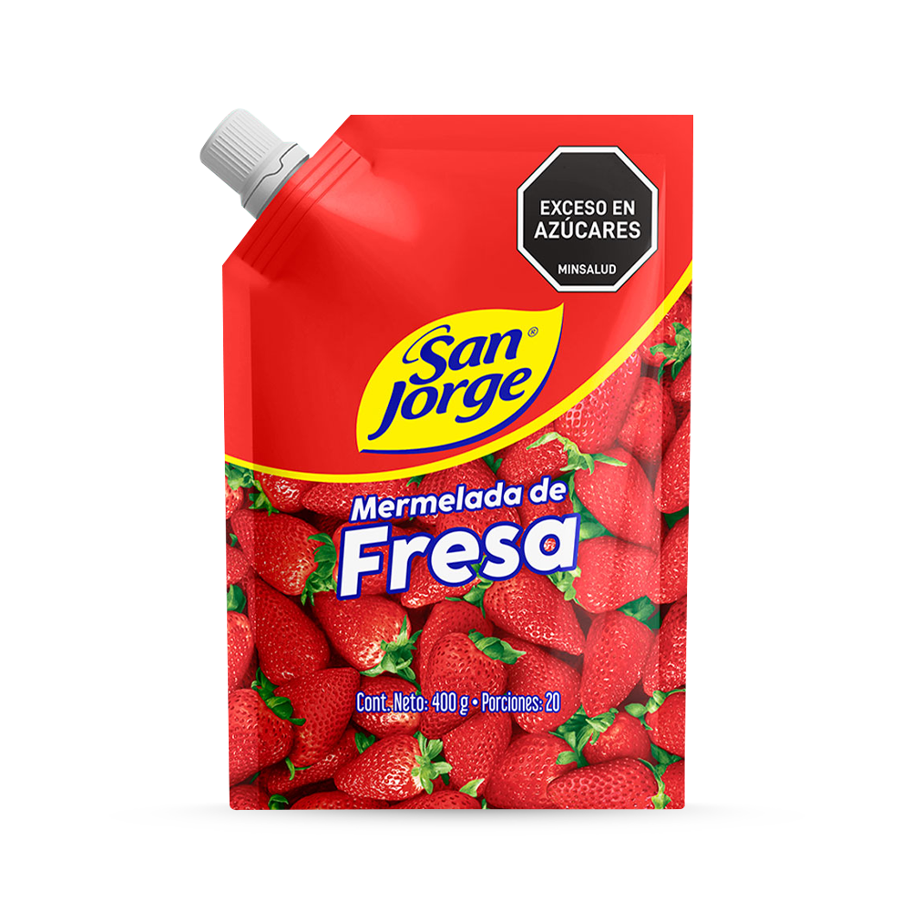 Mermelada San Jorge Fresa Doypack x 400gr