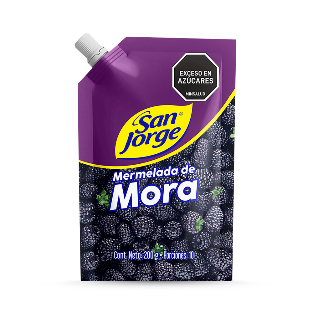 Mermelada San Jorge Mora  Doypack x 200gr