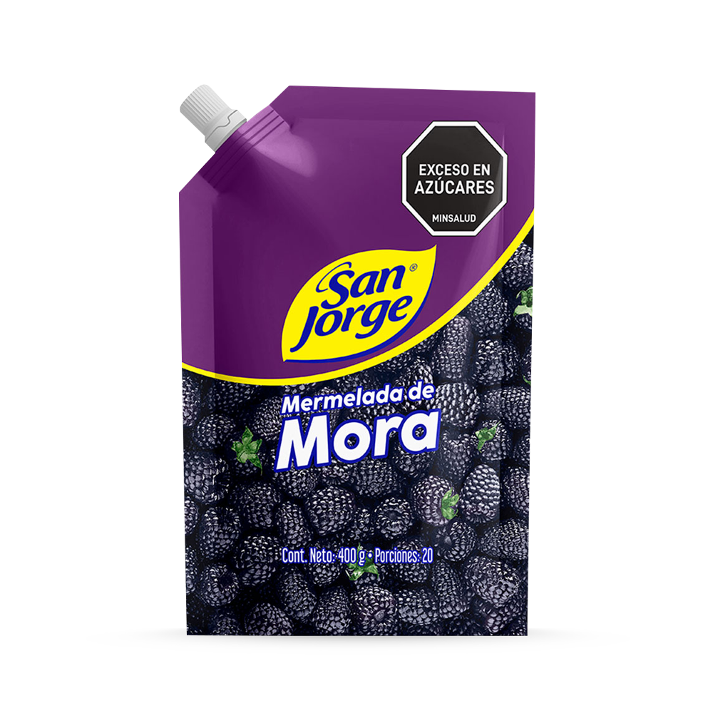 Mermelada San Jorge Mora Doypack x 400gr