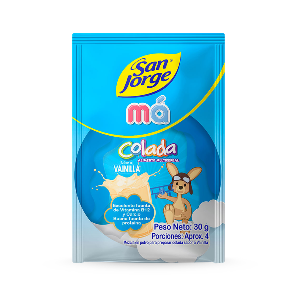 Colada Vainilla San Jorge Má x 30gr Sachet