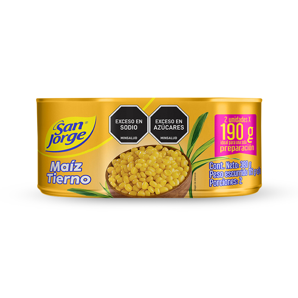 Maiz Tierno San Jorge® x2 de 190 g