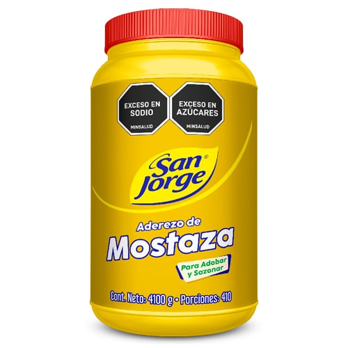 Aderezo Mostaza San Jorge Plastico x 4,1 Kg