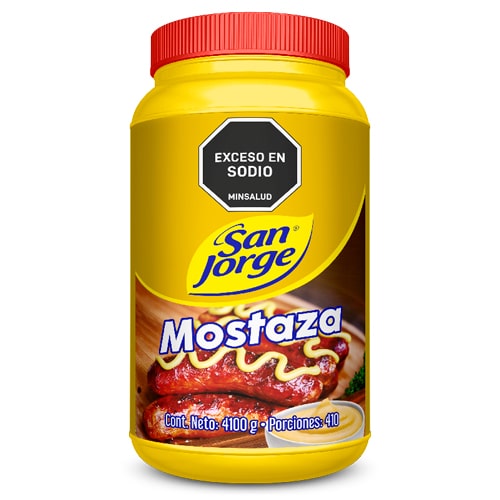 Mostaza San Jorge Plástico x 4,1 Kg