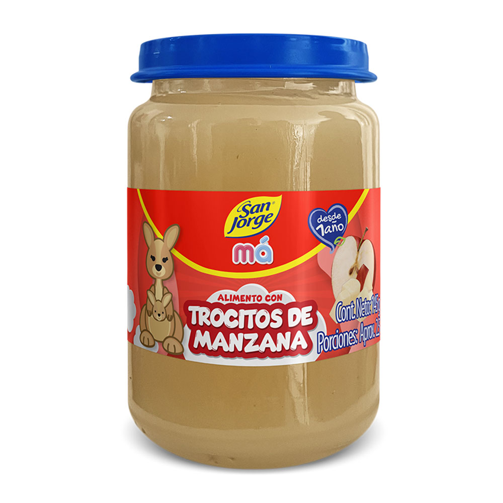 Compota Trocitos Manzana San Jorge Má x 145gr