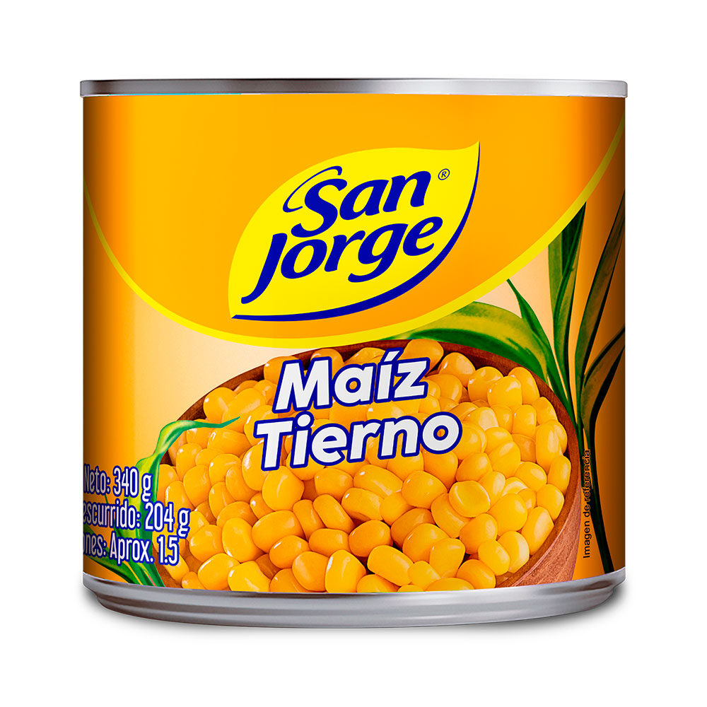 Maiz Tierno San Jorge Lata x 340g