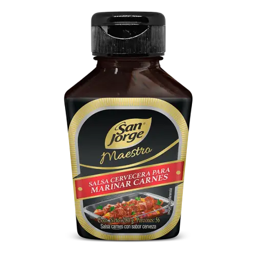 Salsa Carnes Cervecera San Jorge Maestro x280g