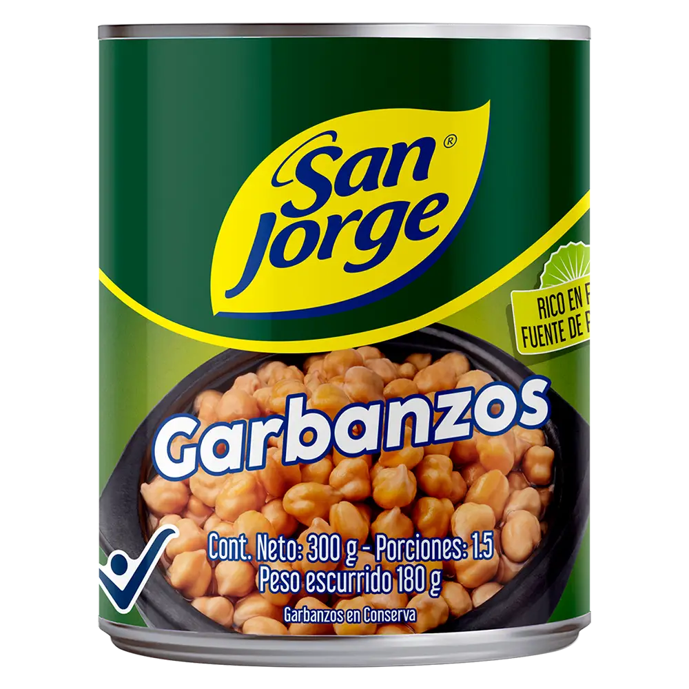 Garbanzos San Jorge Lata x 300g