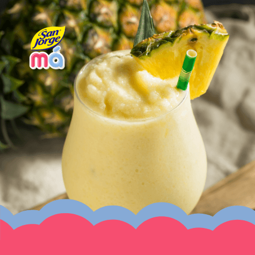 Recetas Má: Piña colada sin alcohol