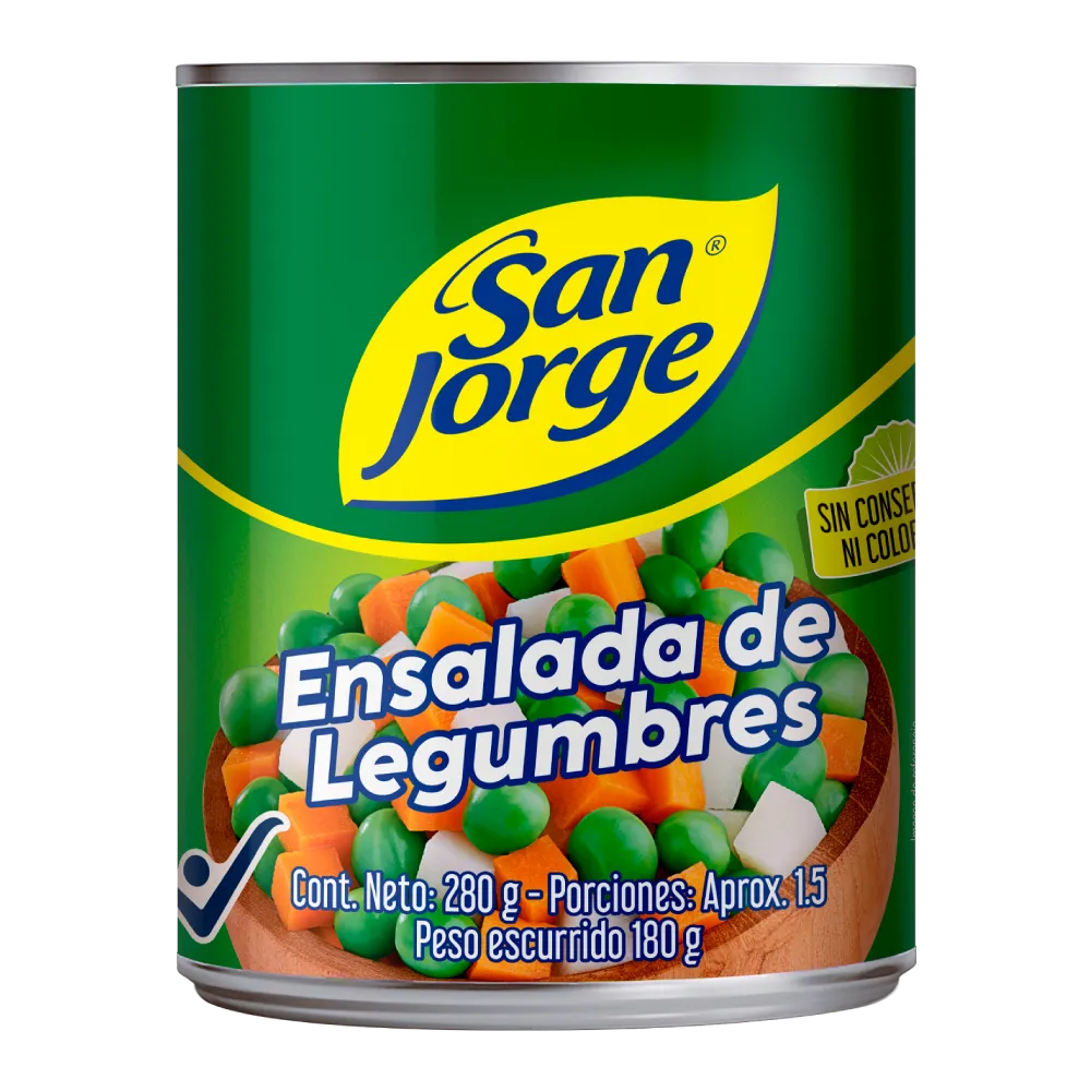ENSALADA DE LEGUMBRES S/J x 280 g