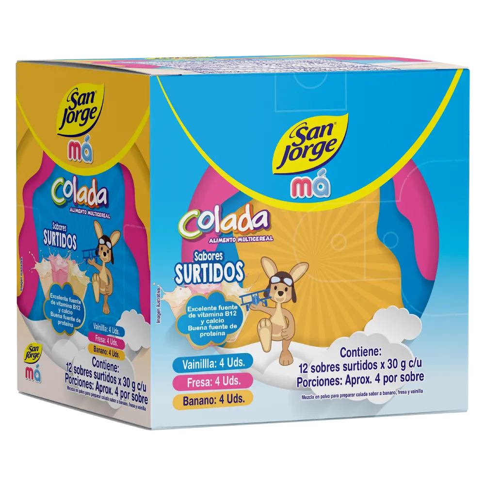 COLADA S/J MA SURTIDA (12x30g) x360g