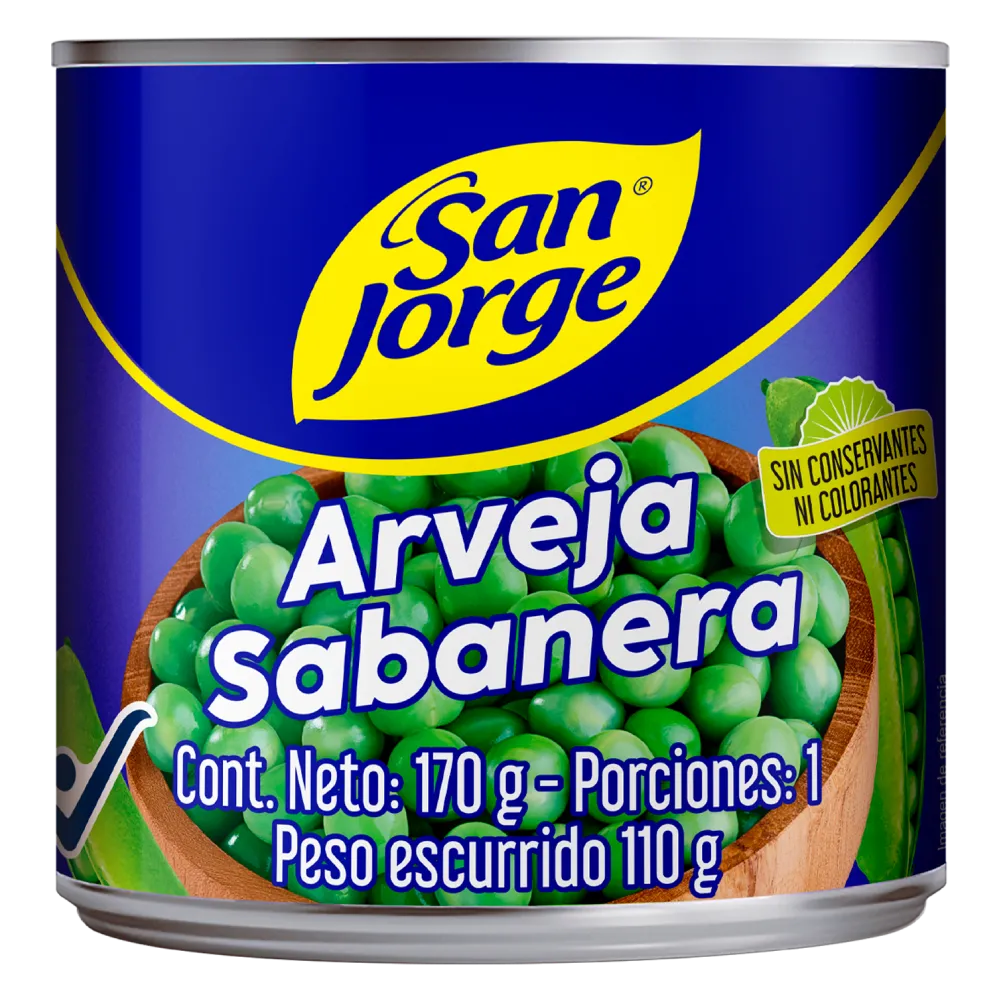 ARVEJA SABANERA S/J x 170 g