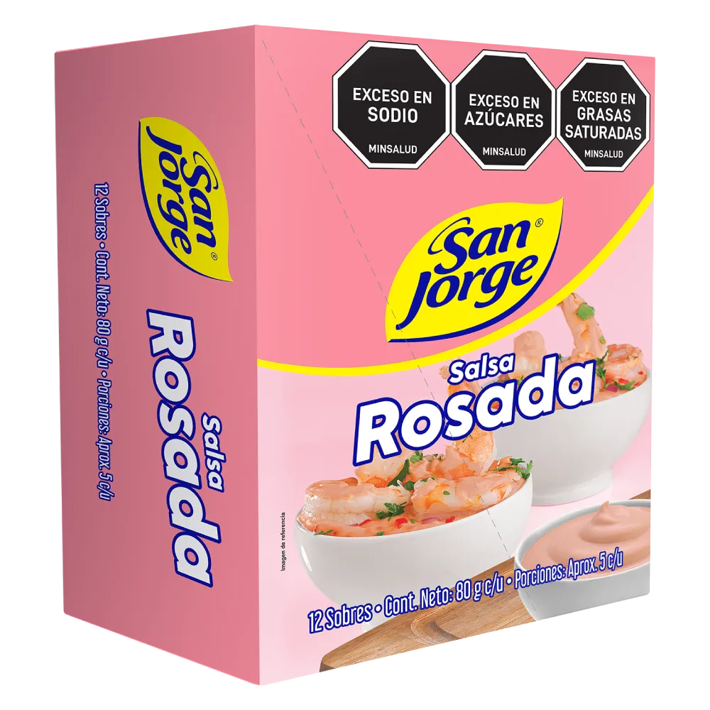 SALSA ROSADA SJ 6X12X80 g
