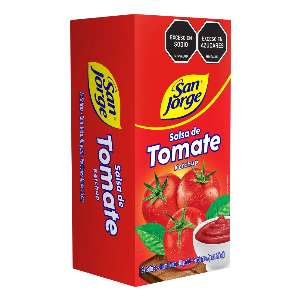 SALSA DE TOMATE SJ 12X24X40 g
