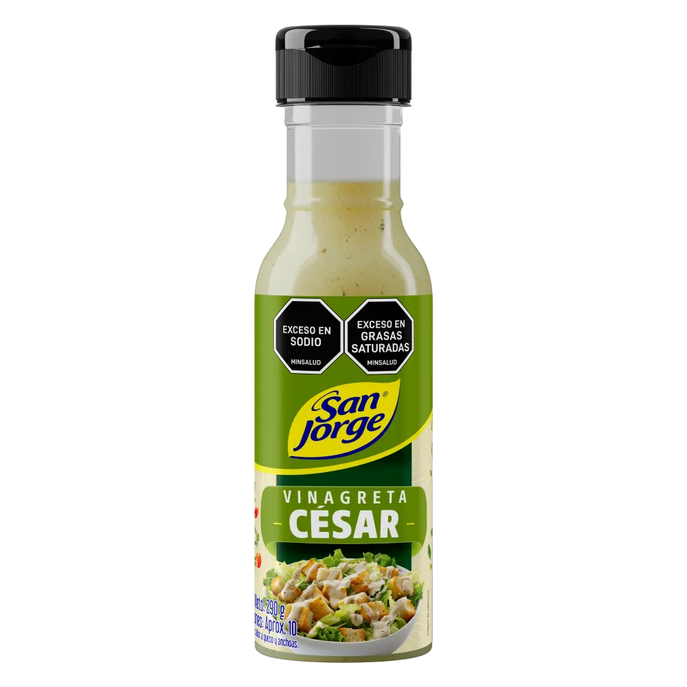 VINAGRETA CESAR S/J PET x 290g